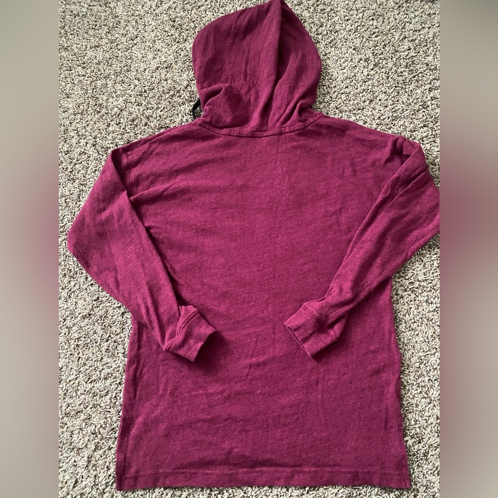 XS VS PINK Burgundy V-Neck Sweater - Picture 5 of 5